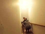 THREESOME STRANGER HUGE DOUBLE FACIAL