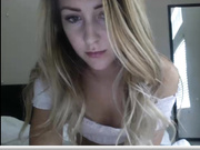 Blonde close up pussy cute