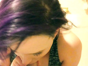 manyvids - lilyskye - deepthroat bathroom play