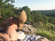 manyvids - lilyskye extreme anal play with a great view
