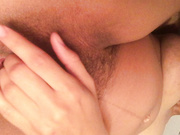 Ariana Aimes - Extreme Close-up Pregnant Pussy