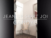 Ariana Aimes - Jean Up-Skirt JOI