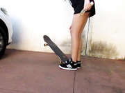 Sweet teen - playing in public