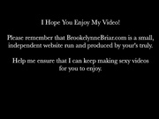 Brookelynne Briar Stroke for my Ass in Leather