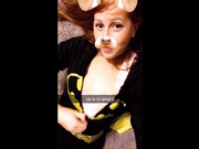 Gingerlovex - 1 year XXX Snapchat