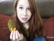 Gingerlovex - Redhead Shows Off Her Burping Skills