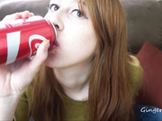 Gingerlovex - Redhead Shows Off Her Burping Skills