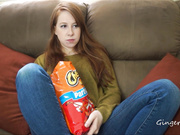 Gingerlovex - Redhead Shows Off Her Burping Skills