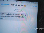 Gingerlovex - Fucking the babysitter POV