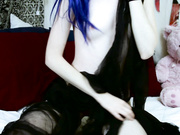 JadeSkye - Goth Teen Fucks Herself and Cums Hard
