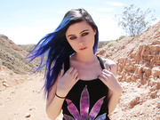 JadeSkye - Public Roadside Stripping Part One HD