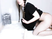 Lilcanadiangirl - Virtual Fucking Wednesday Addams