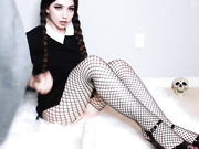 Lilcanadiangirl - Virtual Fucking Wednesday Addams
