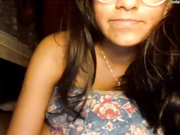 New girl gets naked and humps a pillow