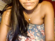 New girl gets naked and humps a pillow