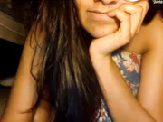 New girl gets naked and humps a pillow