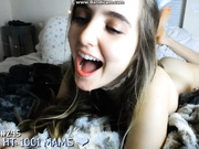 Monica blowjob show