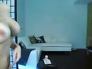 Sexy Brunette Rides Sybian on Cam