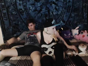 teal_targaryen threesome