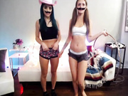 Adrian_Maow & SunnieJones - Lesbian Cum Fiesta