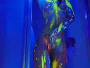 Audrey - Blacklight Shower