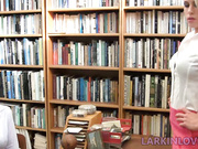 LARKIN LOVE – OFFICE SECRETARY LESBIAN DILDO FUCK