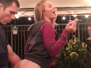 Nicole Aniston - Outdoor Canopy Smoking Sex