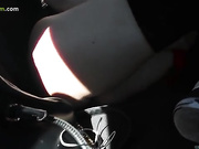 Lana Rain - Vibrator In Public And Uber Masturbation 2
