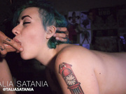 talia satania - before bed blowjob and facial