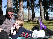 Petite Nymphet - Truth Or Dare Public Park BJ Fuck