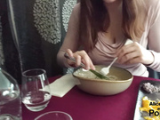 Nice Date _ Restaurant then Various Positions Tittyfuck and Cumshot