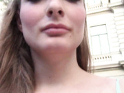 Cayenne - Public Flashing Upskirt In Budapest