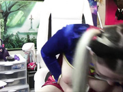 xfuukax supergirl super squirt show