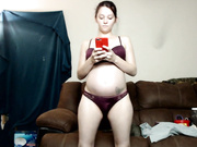 RileyRaine420 Pregnant Creamy Pussy 2