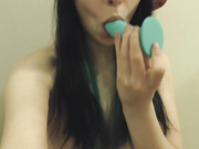 Eevee Frost Masturbating In a Dressing Room