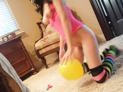 Emmassecretlife Balloon Hump And Pop Hd
