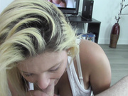 fuzzy peach - pov roommate bj with hope harper