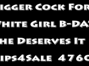 BBC for her B-day