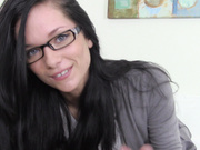 fuzzy peach - co worker handjob with maria marley