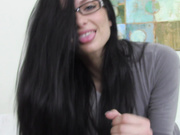 fuzzy peach - co worker handjob with maria marley