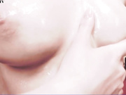 Hollyextra nude oil show