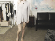 MissAlice_94 - Striptease in stockings!