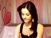 Luvishere / Amazinjess strip and cumshow naked