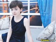 Petite Chick Plays Her Tight Wet Cunt