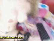 Latin MILF With Big Fat Monster Ass Masturbates On Cam