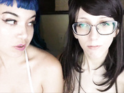 [Manyvids] Little Puck - Cat Fight for Daddy's Cock