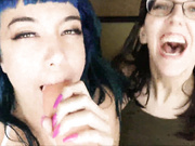 [Manyvids] Little Puck - Cat Fight for Daddy's Cock