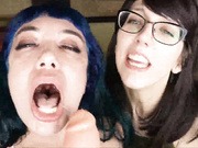 [Manyvids] Little Puck - Cat Fight for Daddy's Cock