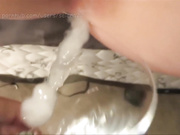 Lots Of Cum On My Face! - (some clips are from my old apartment)
