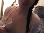 Lots Of Cum On My Face! - (some clips are from my old apartment)